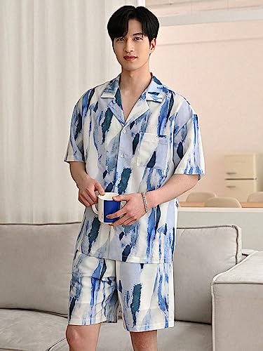 Image of DHRUVI TRENDZ Men Shirt for Men | Mens Casual Shirt | Men Stylish Shirt | Men Rayon Printed Shirt | Men's Regular Fit | Men Formal Shirt | Half Sleeve Shirt