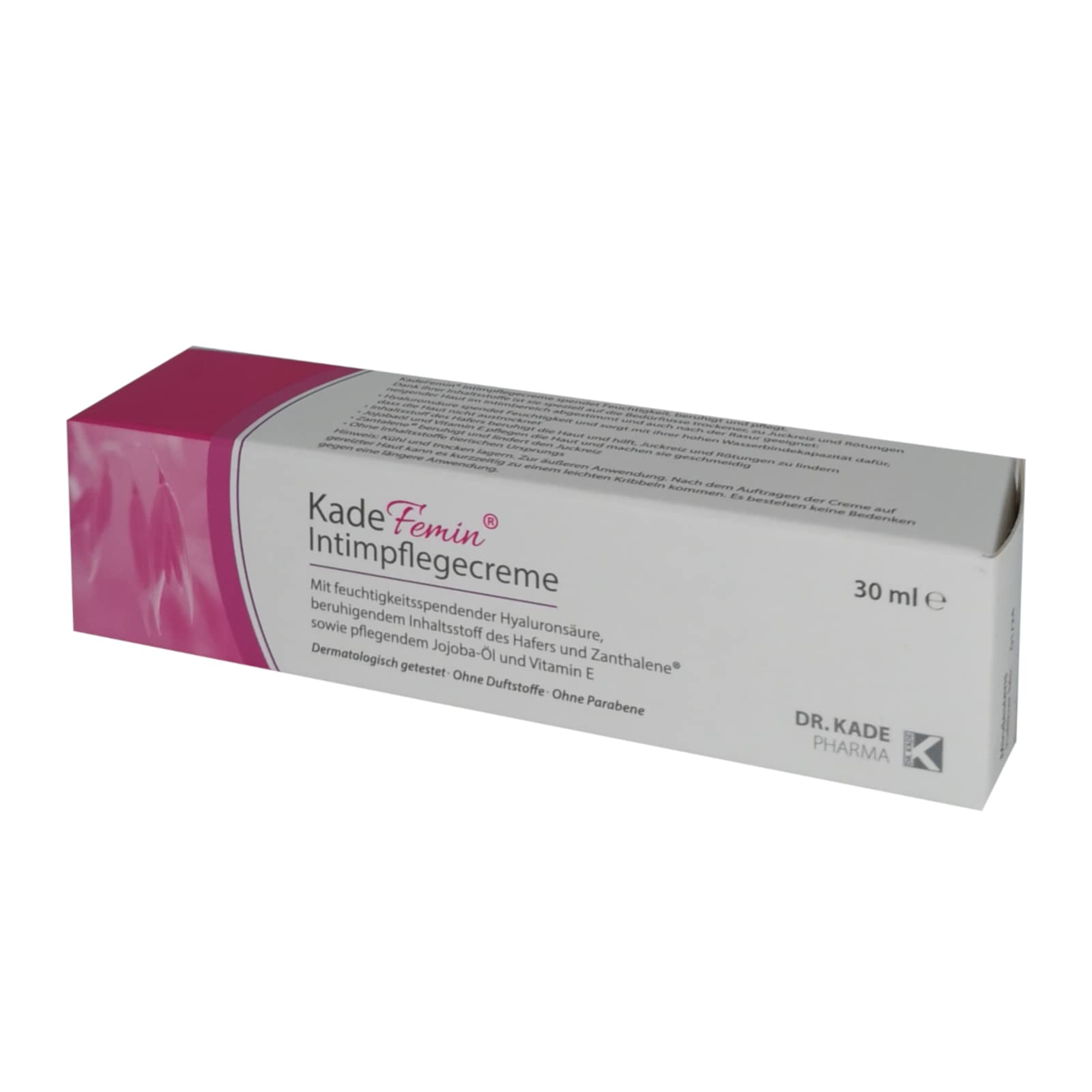 KadeFemin Intimpflegecreme I 3x 30 ml Sparset I plus PharmaPerle giveaway