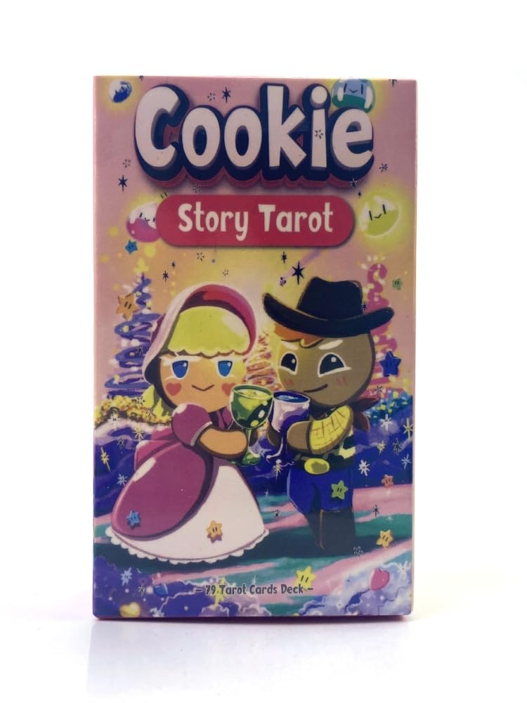 Tarot Cards for Beginners, Classic Tarot Cards with Meanings on Them, Tarot Decks for Tarot Learners (Cookie Story Tarot)