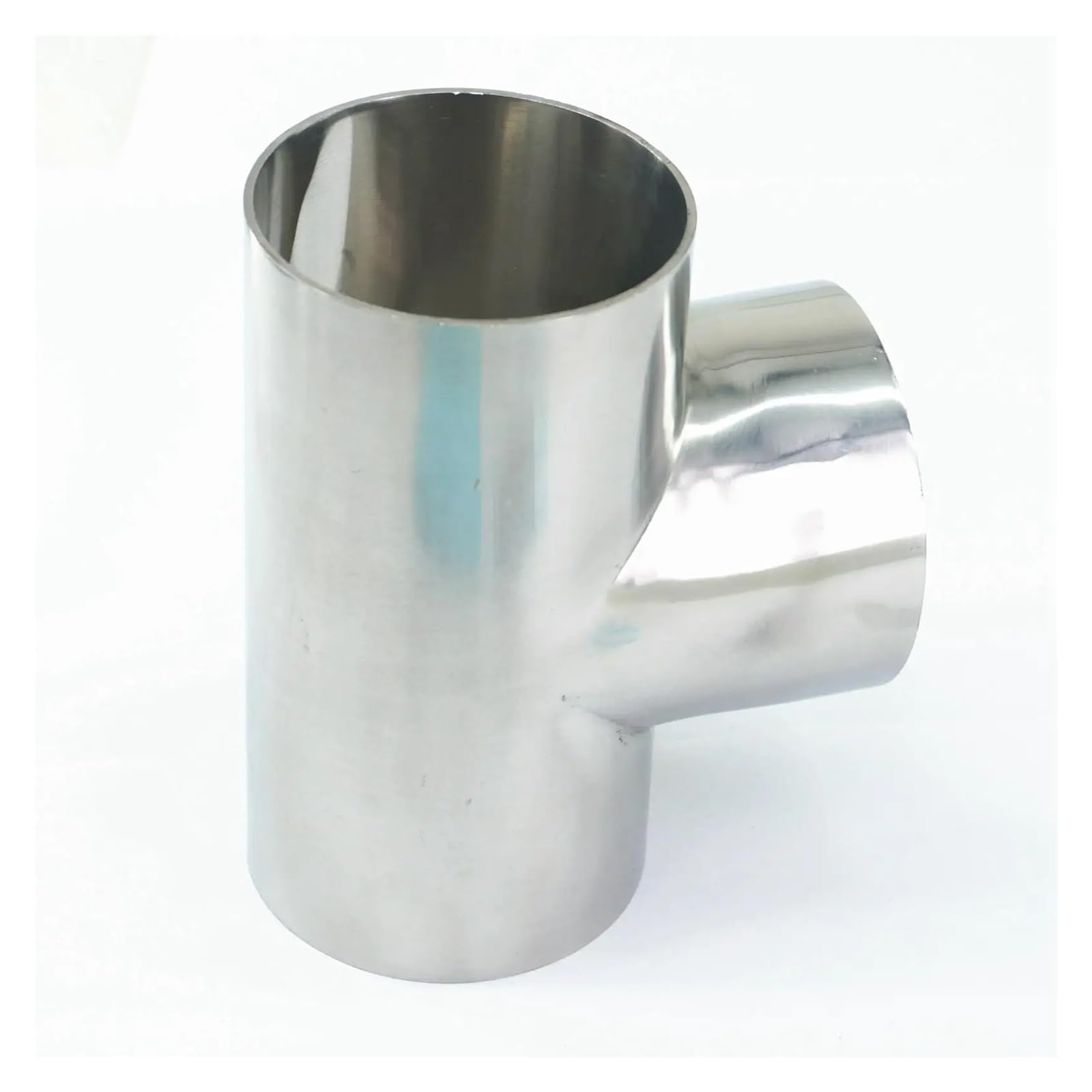PAKMEZ 76mm 3" O/D 304 Stainless Steel Weld tee Connector Pipe Fitting