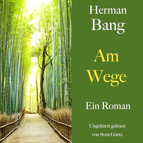 Diseño de la portada del título Herman Bang - Am Wege