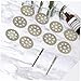 OSALADI Professional Grade 20mm Diamond Cutting Wheels for Electric Tools 8 Holes Mini Circular Blades 10pcs Discs 2 Rods for Glass Gemstones