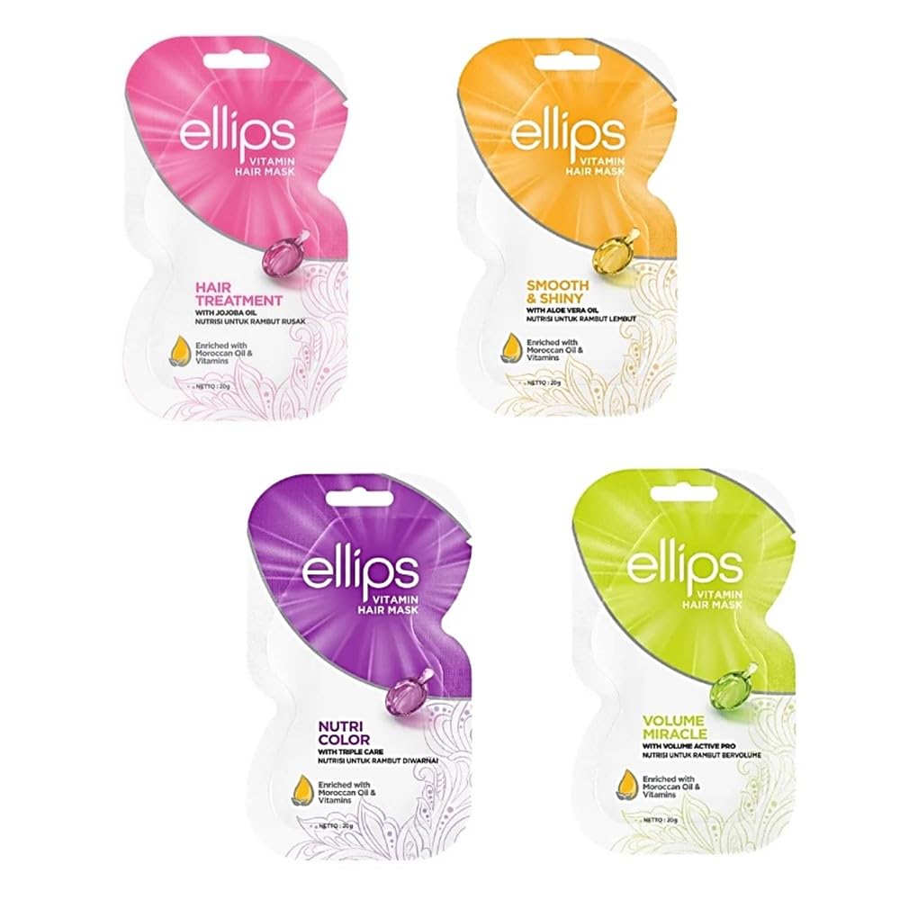 Amazon | エリプス ヘアパック 艶髪へ。トリートメント 4種類