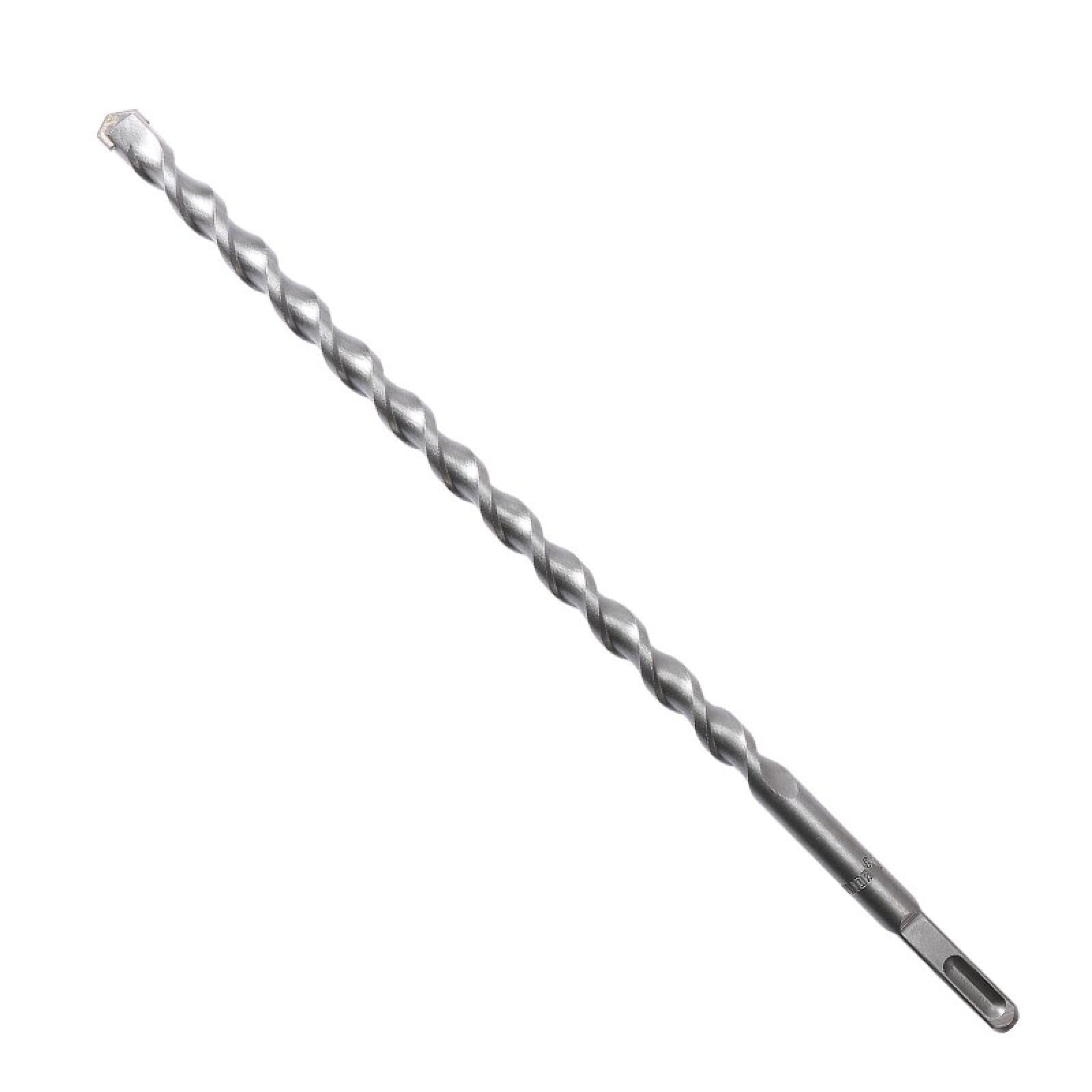 Broca de martillo eléctrico de cuatro fosas, broca de impacto extendida, taladro a través de la pared, hormigón, hormigón de pared de ladrillo, vástago cuadrado 25 * 350 mm,18 * 350 mm