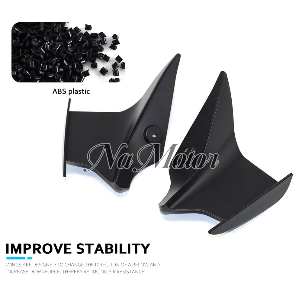 pour MT 09 MT09 SP 2024 2025 Accessoires pour Moto Ailes latérales Carénage Spoiler Carénage aérodynamique