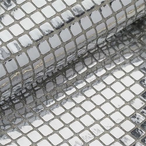 Premium 35" x 10 Yards Silver Metallic Foil Mirror Fabric for Glamorous Events and Decor 9 Premium 35" x 10 Yards Silver Metallic Foil Mirror Fabric for Glamorous Events and Decor - Image 8