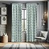 Ambesonne Animals Window Curtains, Cats Holding Um... #4
