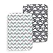 COSMOPLUS Stretch Fitted Pack n Play Playard Sheets - 2 Pack for Mini Crib Sheet Set,Pack n Play Mattress Cover, Ultra Stretchy Soft,Whale/Cloud