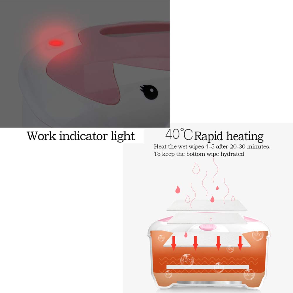 Lingettes Chauffe 24H Chauffe Température Grande Capacité Portable Boîte D'isolation En Papier Humide Portable Boîte D'isolation D'économie D'énergie Serviette Mouillée