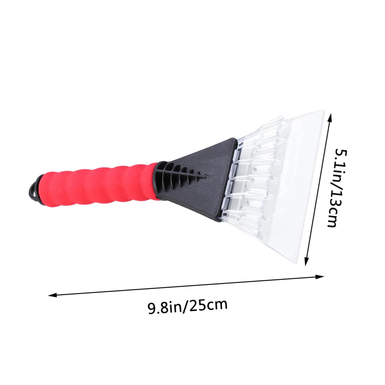 BESPORTBLE Universal Car Snow Brush Rubber Sleeve Windshield Ice Scraper Snow Shovel for Car Comfortable to Hold