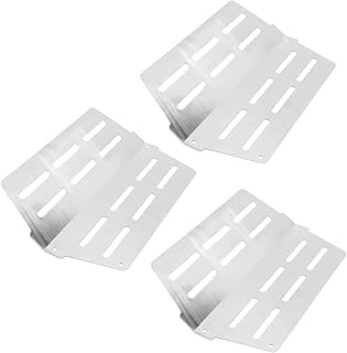 Placa De Calor Para Grelha A G¨¢s, Resist¨ºncia ¨¤ Corros?o Suave, Capa De Placa De Calor De A?o Inoxid¨¢vel Resistente Para Substitui??o