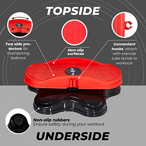 Tabla giratoria para abdominales Yes4All disco de torsion cintura entrenamiento cuerpo completo 7