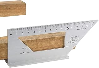 Régua de ângulo de 45/90 graus de liga de alumínio, régua de ângulo de 45/90 graus para ferramentas de carpinteiro, ferramentas de medição, ferramentas de carpinteiro