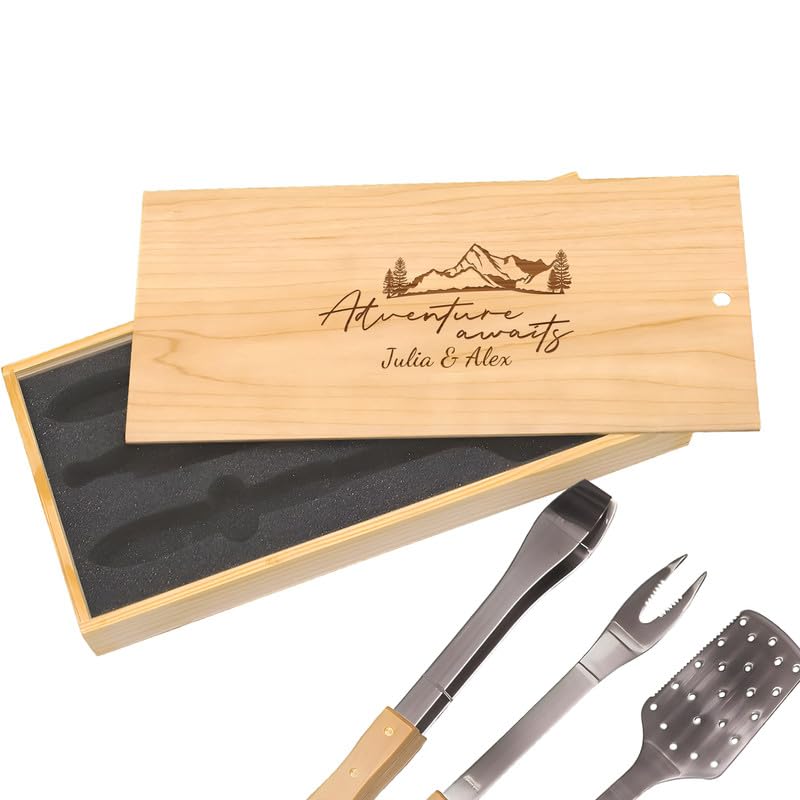 Set de Parrilla BBQ con Estuche Personalizado miniatura 1