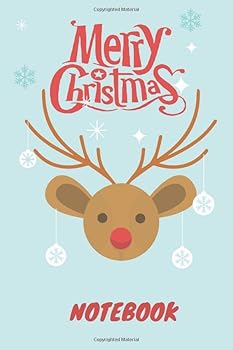 Merry Christmas Notebook : Make Lists, Recipes, Keep Track of Gifts, Sketchbook, Perfect Holiday Jornal, 100 Blank Graph Paper for Writing, Drawing, etc. This Notebook Brings Happiness
