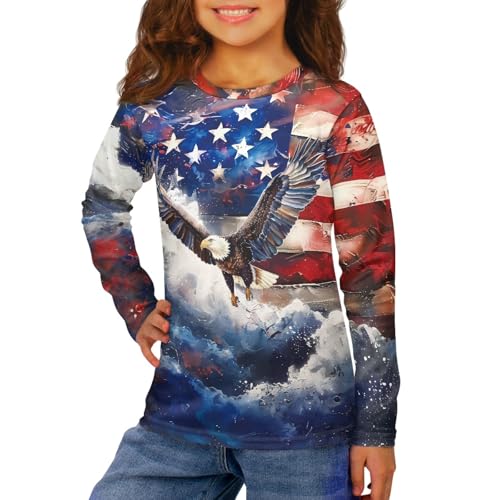 Boys Girls Long Sleeve Shirt for Kids Tops Tees3