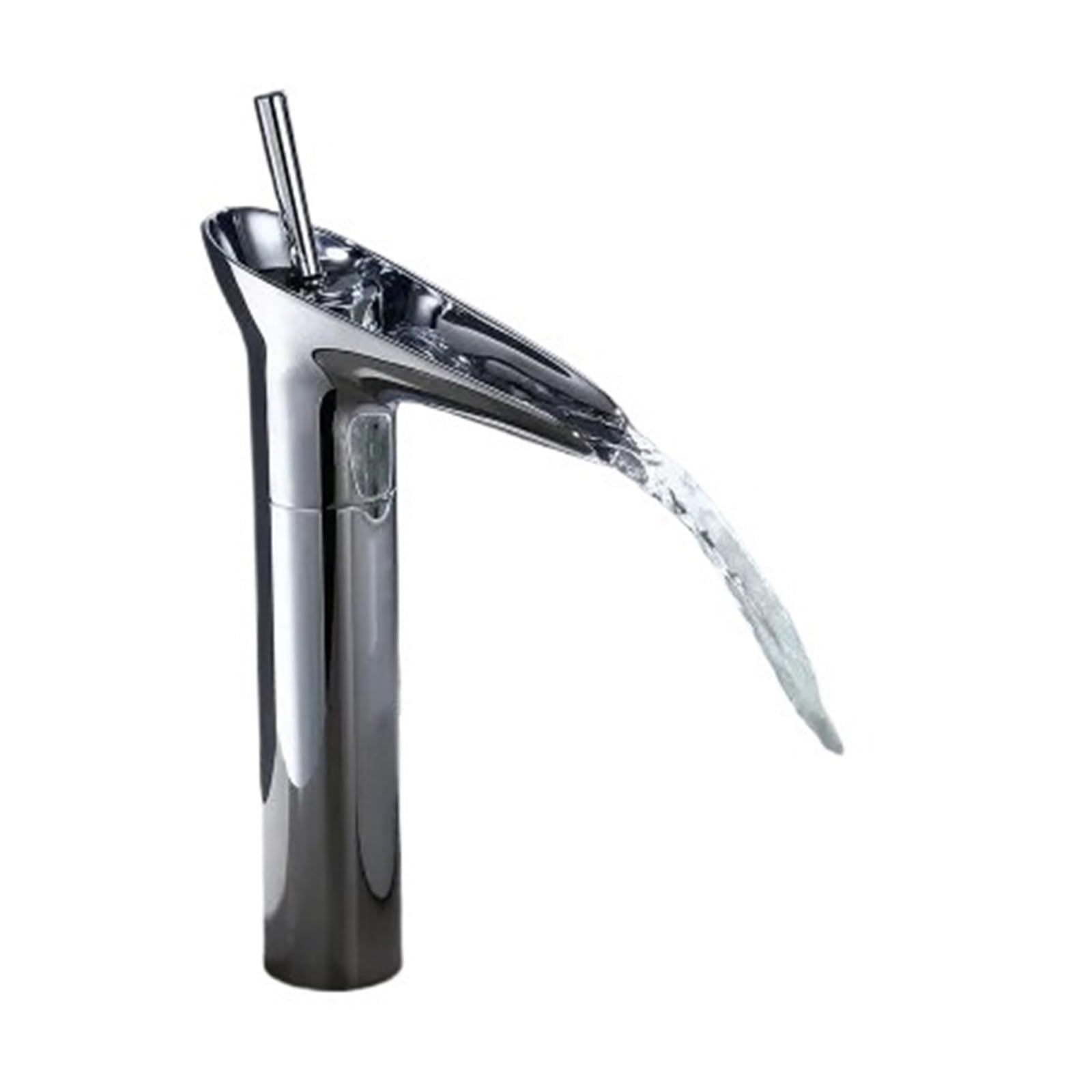 Faucet，Bathroom Faucet Single Lever Waterfall Basin