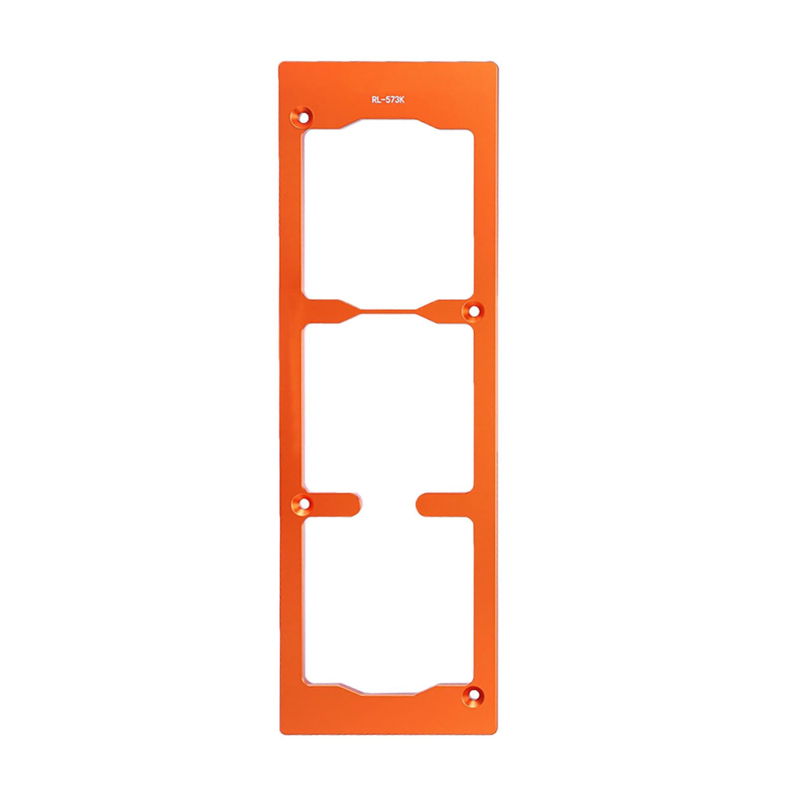 6Mm Thick Aluminum Alloy Electrical Outlet Templates for Woodworking and Craft Projects with Smooth Brims Nonslip Design Outlet Hole MakeFor Unflawed Electrical Box Installation