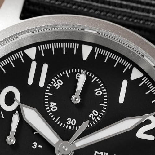 Image of TACTICAL FROG Militado ML1868 39mm Military Chronograph Watch Sapphire Crystal VK61 /VK67 Quartz Watches for Men C3 / BGW9 Luminous 100M Waterproof