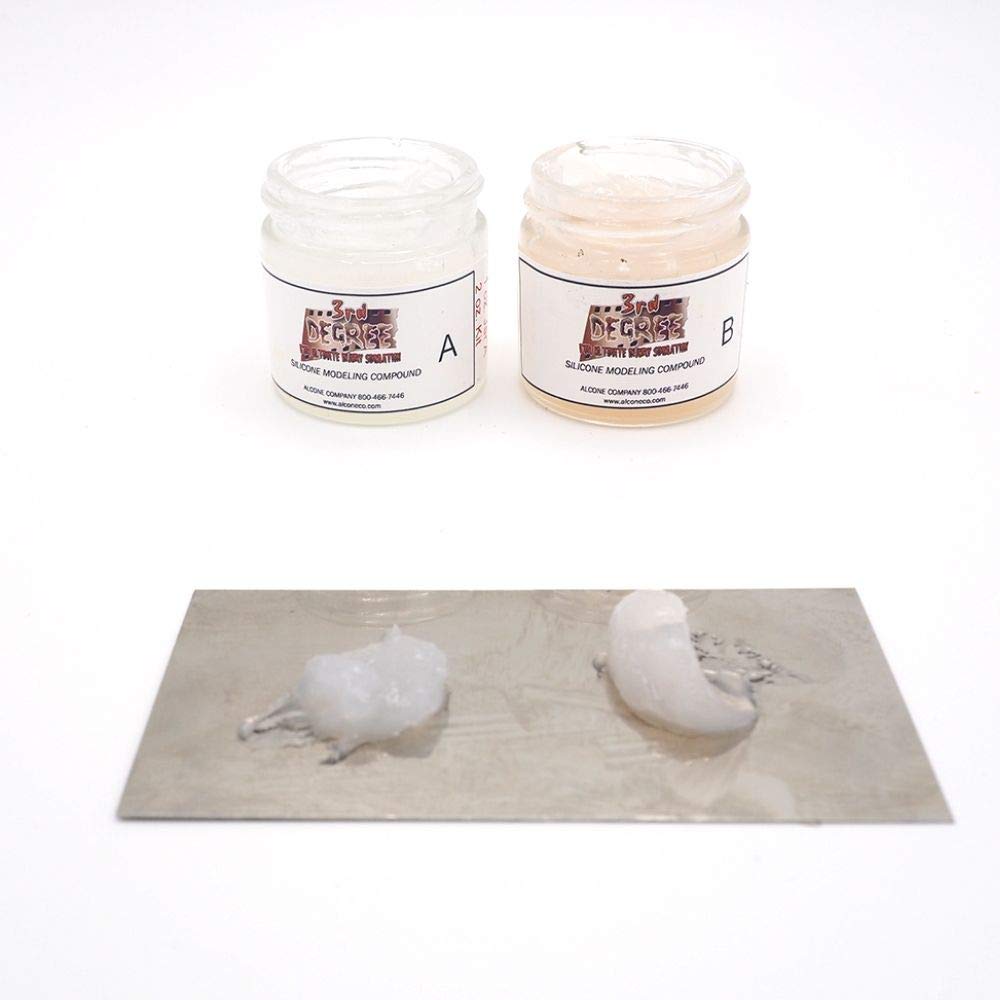 Alcone 3rd Degree Medium 2Part Silicone Modeling Compound, Used by SFX