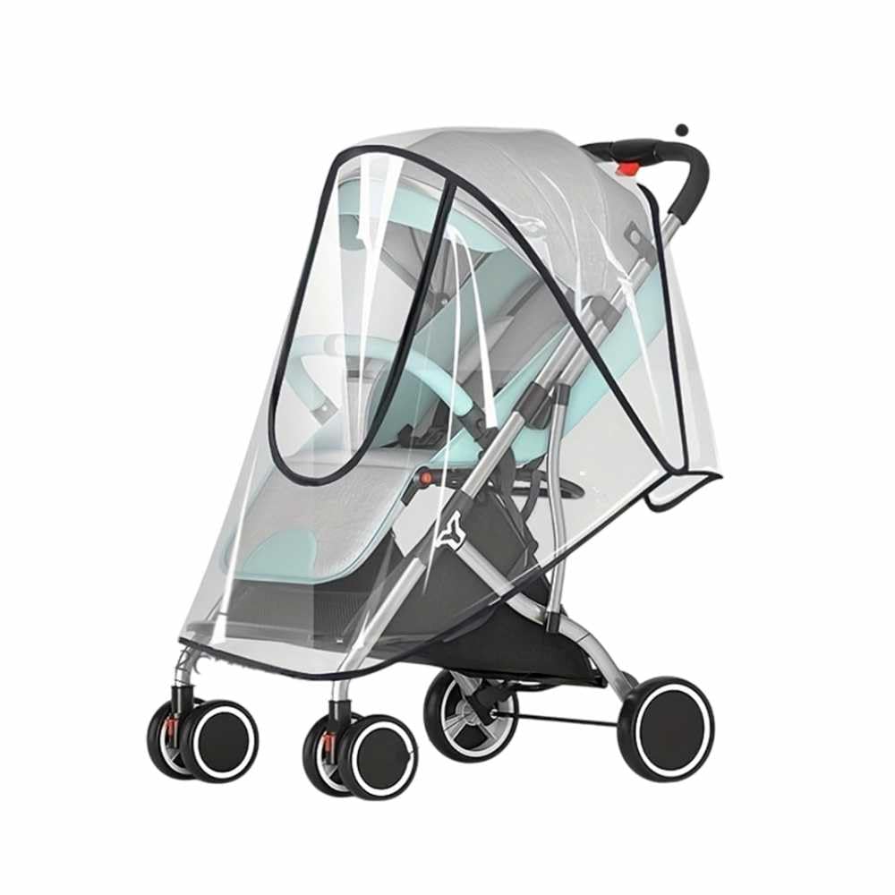 Stroller Rain Cover Wind Rainproof Dustproof Ventilation EVA Material-image-23