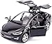 Hyzb Coche Modelo de simulación de Coche de Deportes de Sonido y música luz de Nuevo a la aleación de Coches de Juguete de Coches 01:32 Tesla Model X