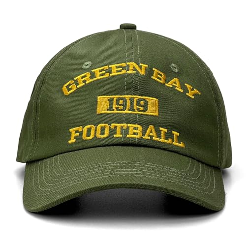 Image of Sport hat Trucker Hat for Men Women Classic Football Fans US Cities Mesh Adjustable Embroidered Baseball Cap