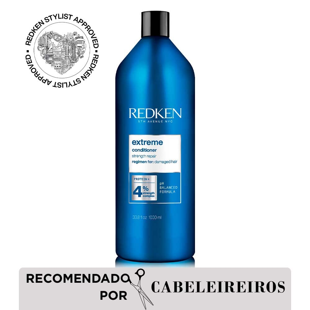 Redken | Spülung für sprödes und geschädigtes Haar, Anti Haarbruch, Mit Interlock Protein Network, Extreme Conditioner