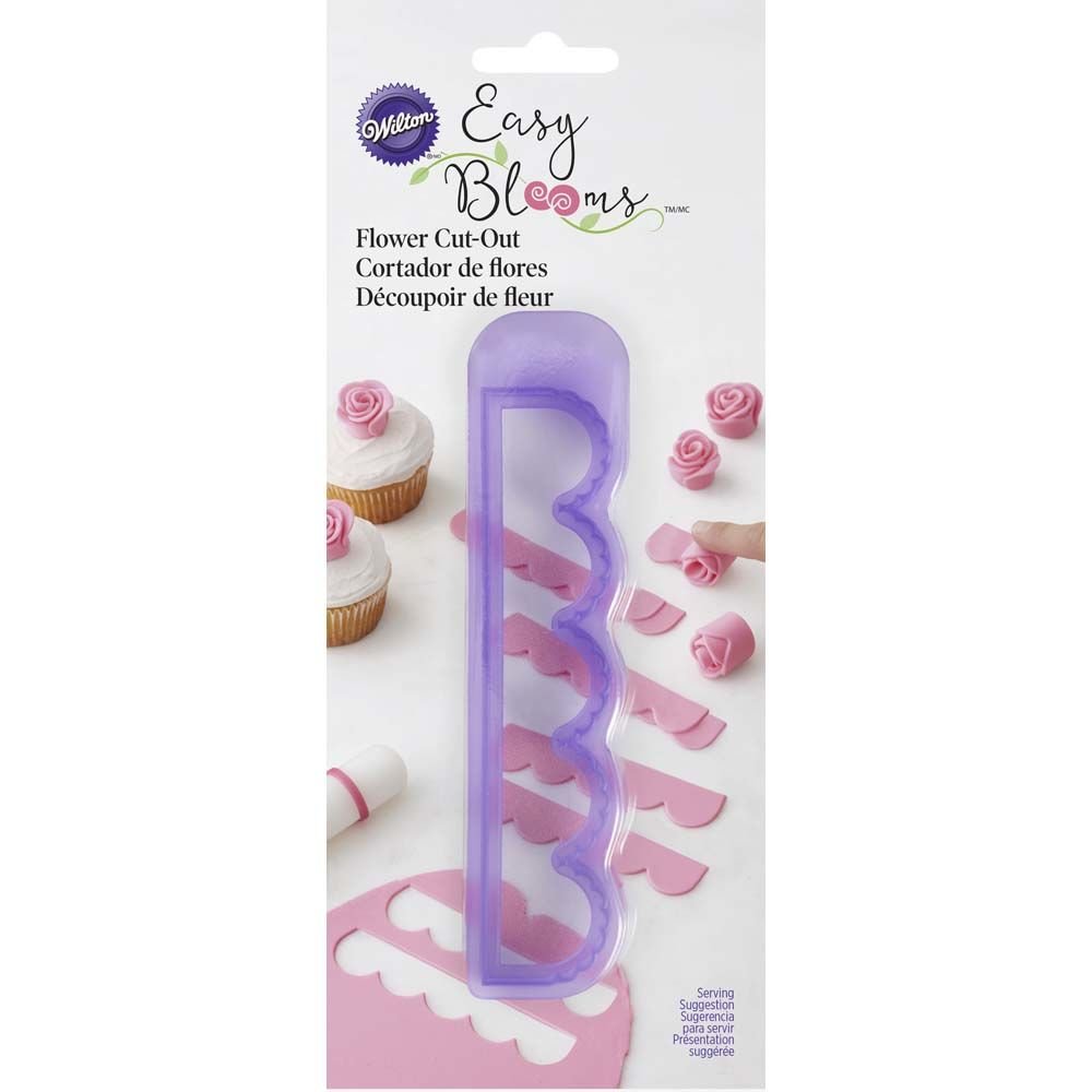 Stampo Per Fiori In Pasta Di Zucchero Wilton Easy Blooms – Sagoma Viola Per Decorazione Torte - 3
