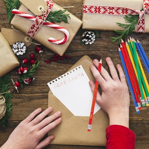 Lápices Navideños Whaline 60 pzas con Borradores miniatura 4