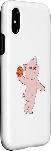 Miniatura 9 de iPhone 12 mini Pig Basketball Player Ball Sports Hobby Case