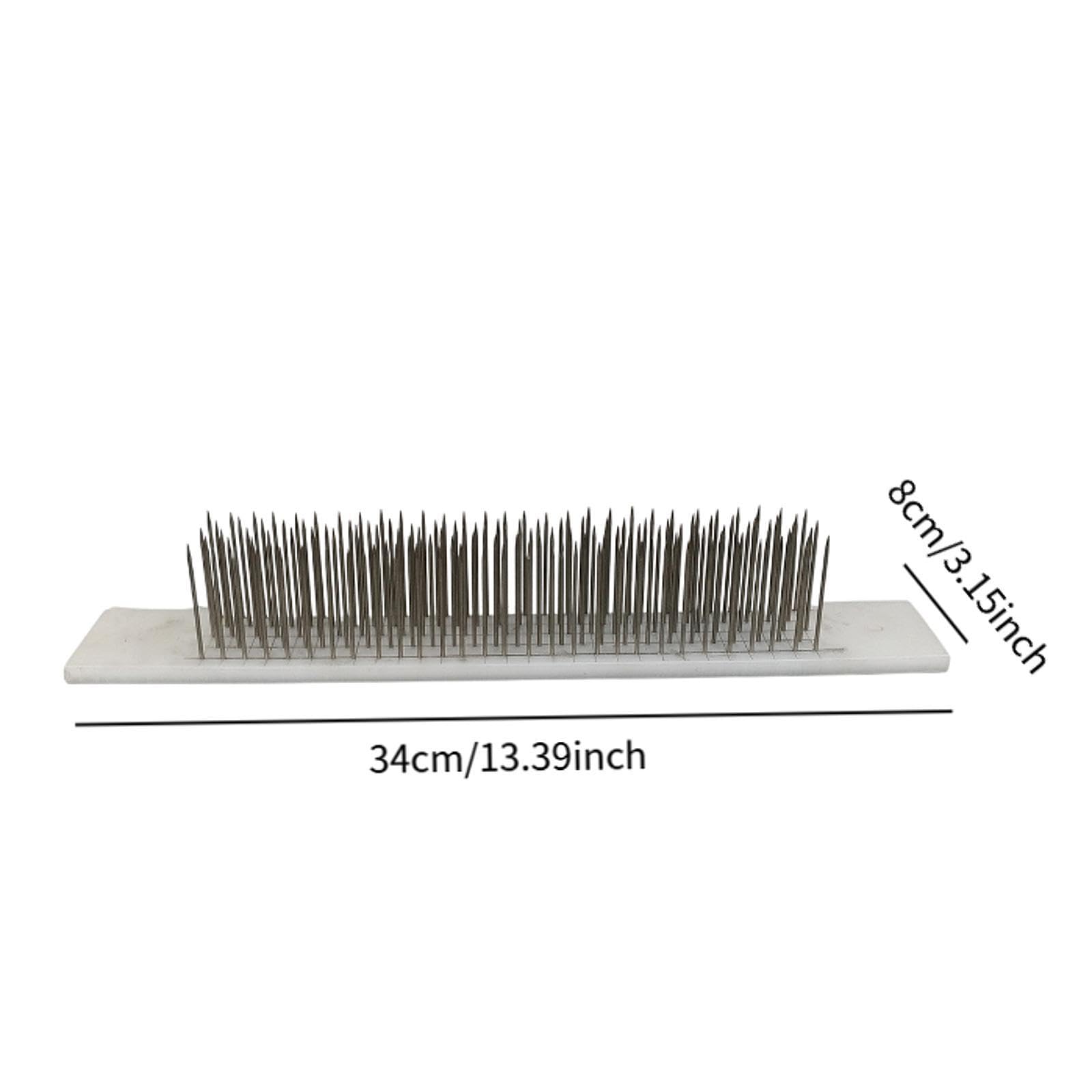 B Baosity Soporte de Pelo Base para Pelucas Tarjeta de Dibujo Herramienta para Extensión Accesorios de Peluca con Estructura Metálica Adecuada para Ordenar Y Fi, 34 Cm X 8 Cm