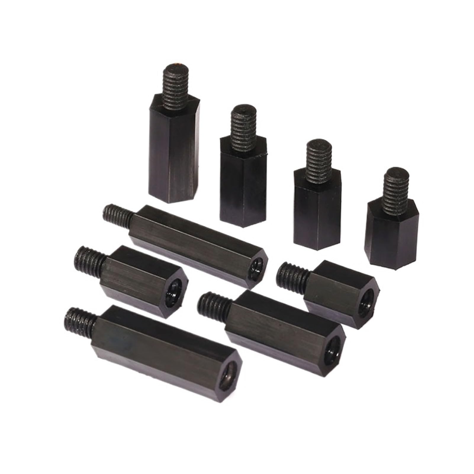 Amazon | 500個入り M3 黒六角ナイロンスタンドオフスペーサー柱 PCB