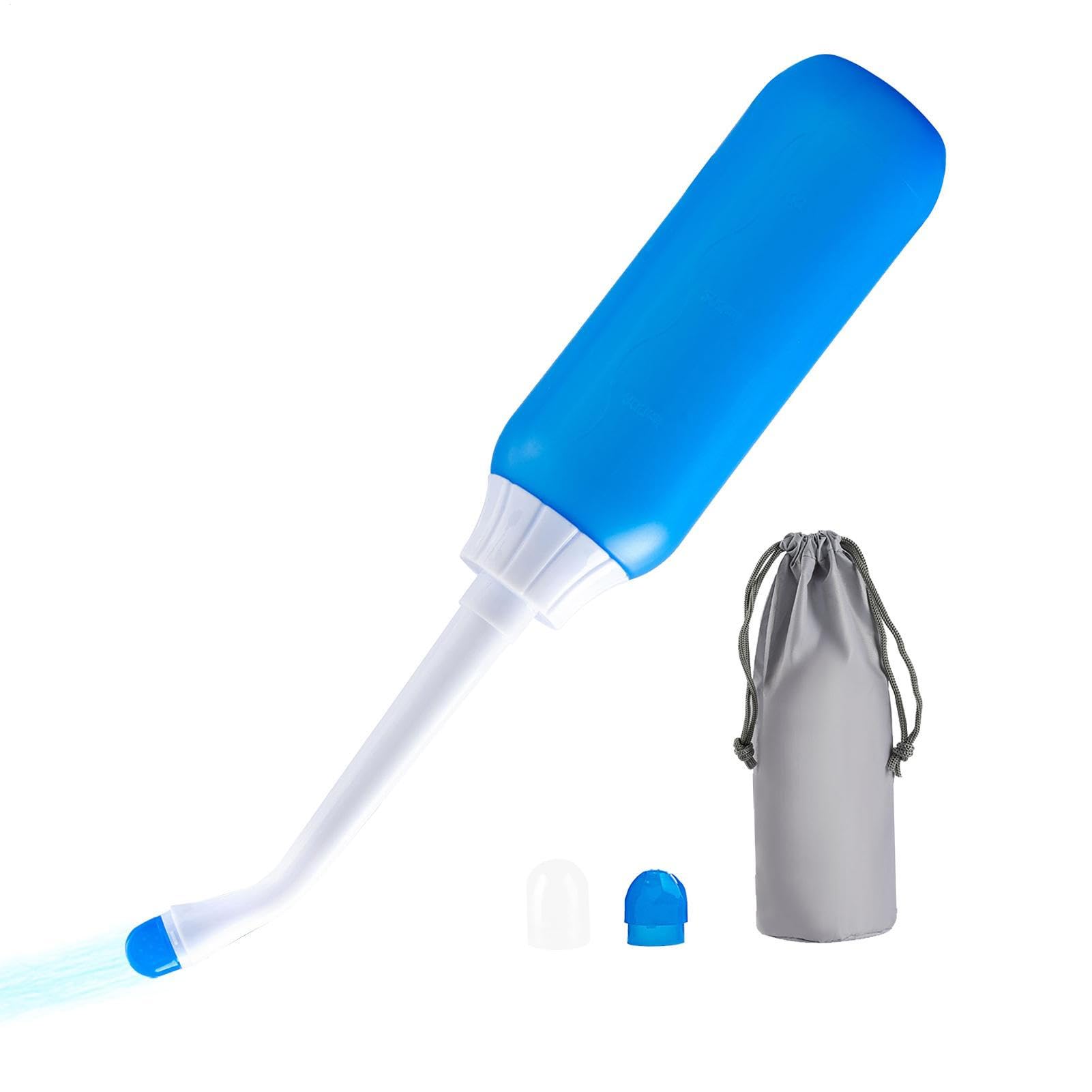 旅行用ポータブルビデ,400ml 高水圧ポータブルビデスプレー - トイレビデスプレー 個人用衛生ケア用品 局部洗浄器