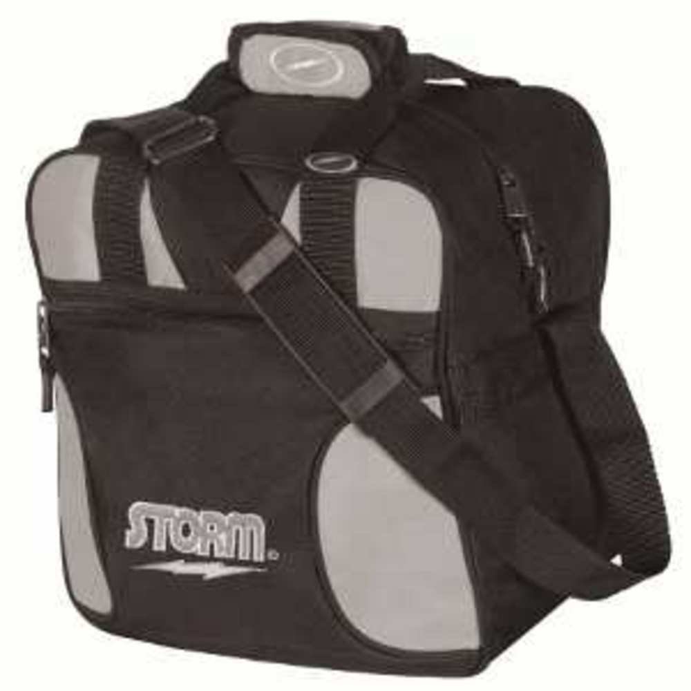 Storm Solo 1 Ball Tote Black/Silver