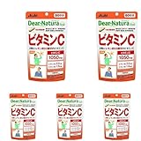 ディアナチュラスタイル ビタミンC 120粒 (60日分) アサヒ サプリ Dear-Natura 国内工場で生産 1日2粒目安 パウチ (× 5)