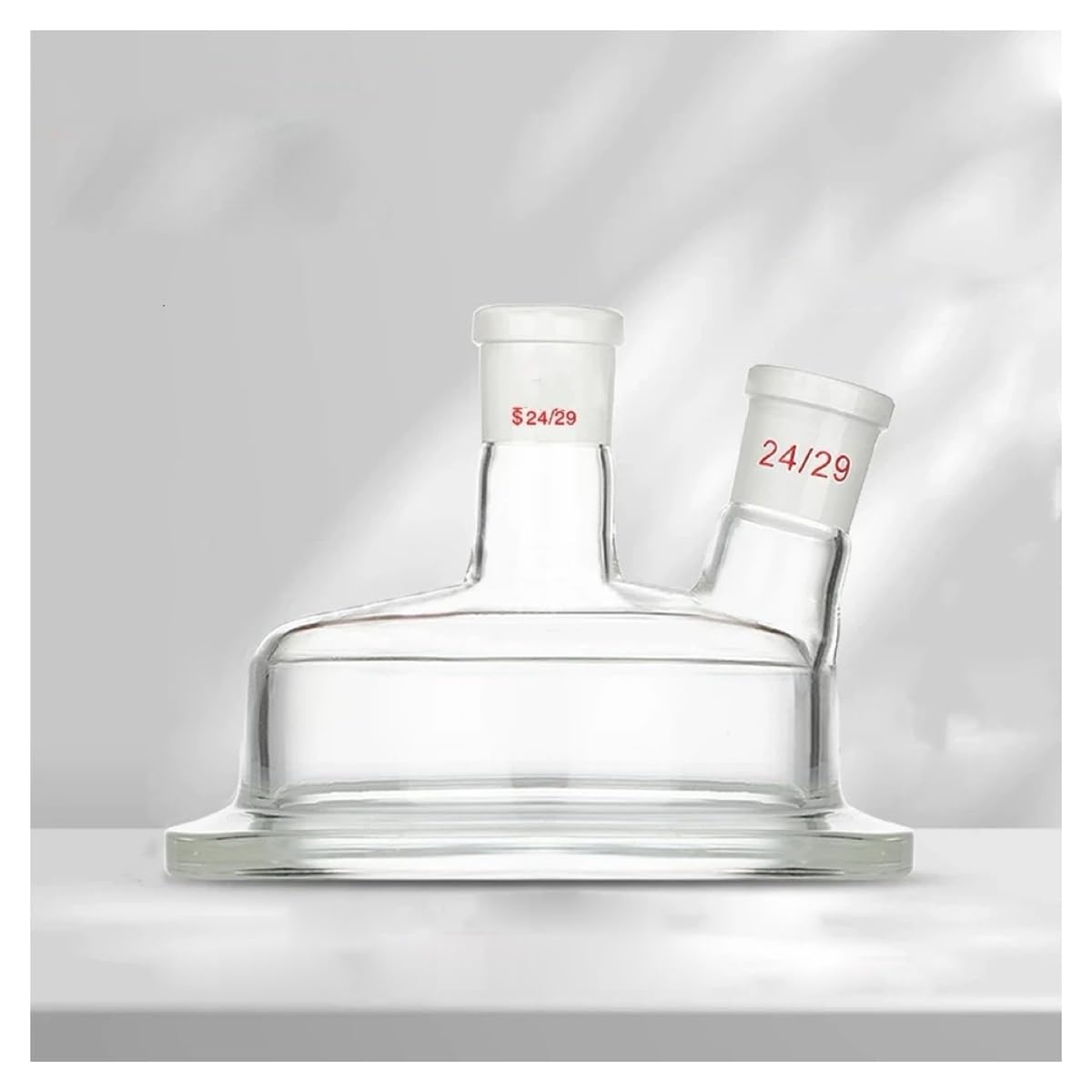 Laborausstattung und -bedarf 150mm Flansch 24/29 Joint 2-Hals Glas Reaktor Zwei Hälse Verwenden for Glaskolben Schiff Labor
