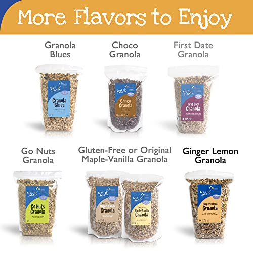 Image of True North Granola - Ginger Lemon Granola with Pineapple and Almonds, Gluten Free, Vegan, All Natural and Non-GMO, Bulk Bag 3 lb. | Pineapple And Almonds, Gluten Free, Vegan, All Natural, Non-gmo, Protein Snack, Real Ingredients, Great For On-the-go Snackin