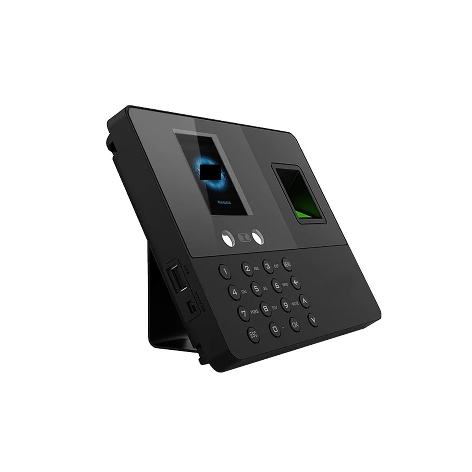 Riconoscimento facciale Impronta digitale biometrica di presenza tempo Macchina Dipendente Impronta digitale dell'ufficio Nessun software Connessione veloce