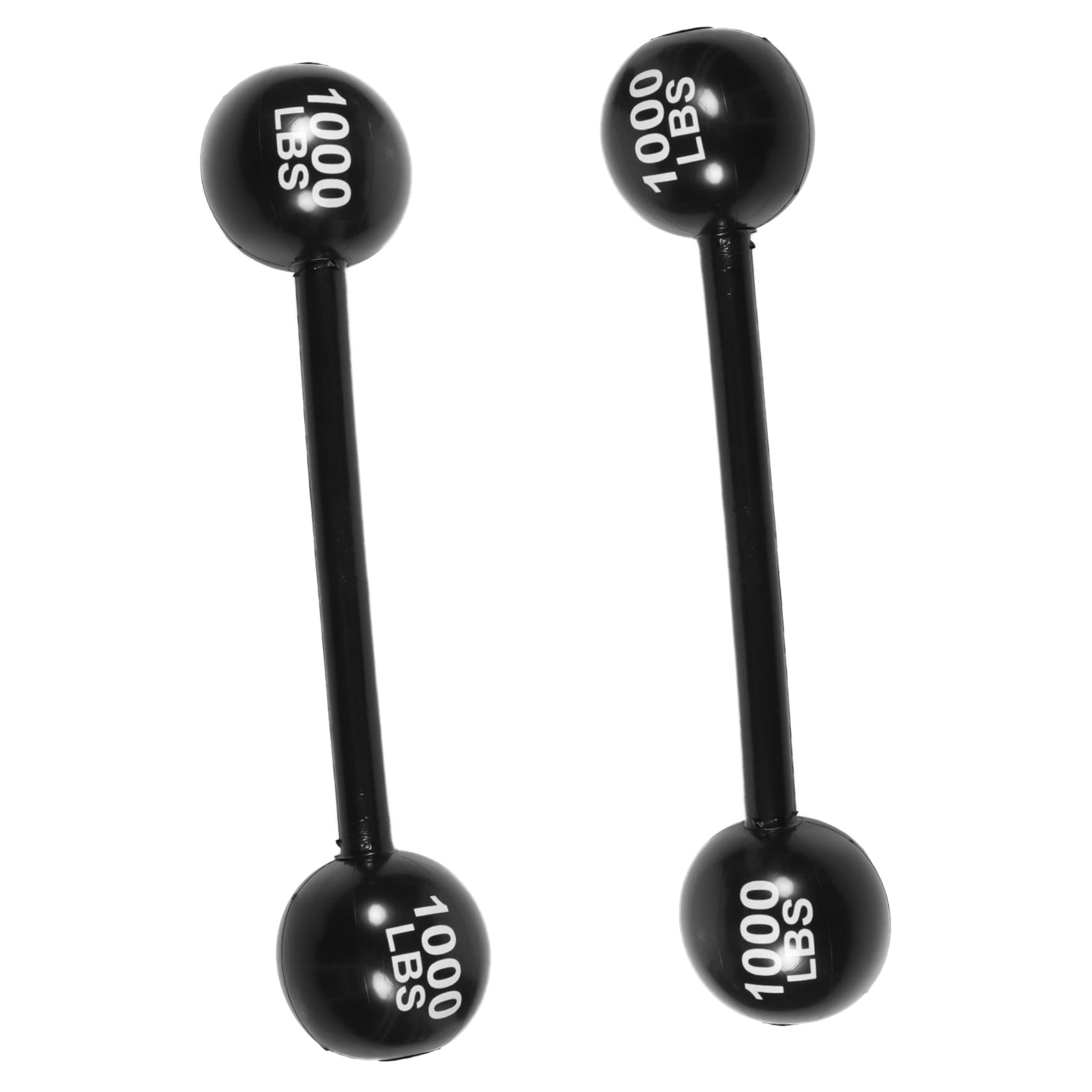 Toddmomy 2pcs Inflatable Barbell Toy for Boys and Girls Adults Barbell Boys and Girls Party Favors Inflatable Dumbells Pvc Props for Birthday Parties