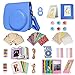 Homesuit Kit d'accessoires 14 en 1 pour Fujifilm Instax Mini 9/8/8+ avec étui/album/objectif à selfie/filtre, cadre de films/rideaux/autocollants muraux/autocollants pour cadre/coin/calendrier cinéma