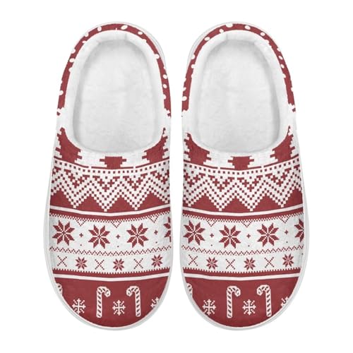 Slippers for Women Indoor and Outdoor Casual Fuzzy Scuff Warm Bed Room Slippers for Women with Anti-Skid Sole