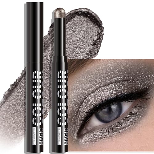 Glitter Eyeshadow Stick - Dark Taupe Shimmer Long Lasting Cream E...