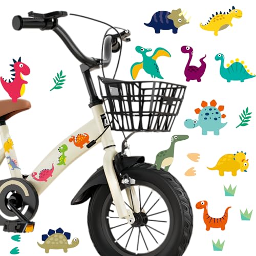 Ya en mundofriki.es: 6 Piezas Adhesivos 48 dinosaurios, Pegatinas Bici dinosaurio,Cintas Kit para Moto,Pegatina Bicicleta Bicicleta para Cochecitos,Sillas de Ruedas,Scooter,Patineta,Habitación,Armario