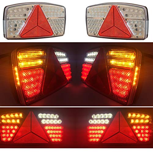 Kit feux LED arrière remorque 7 fonctions pour voyager serein en caravane