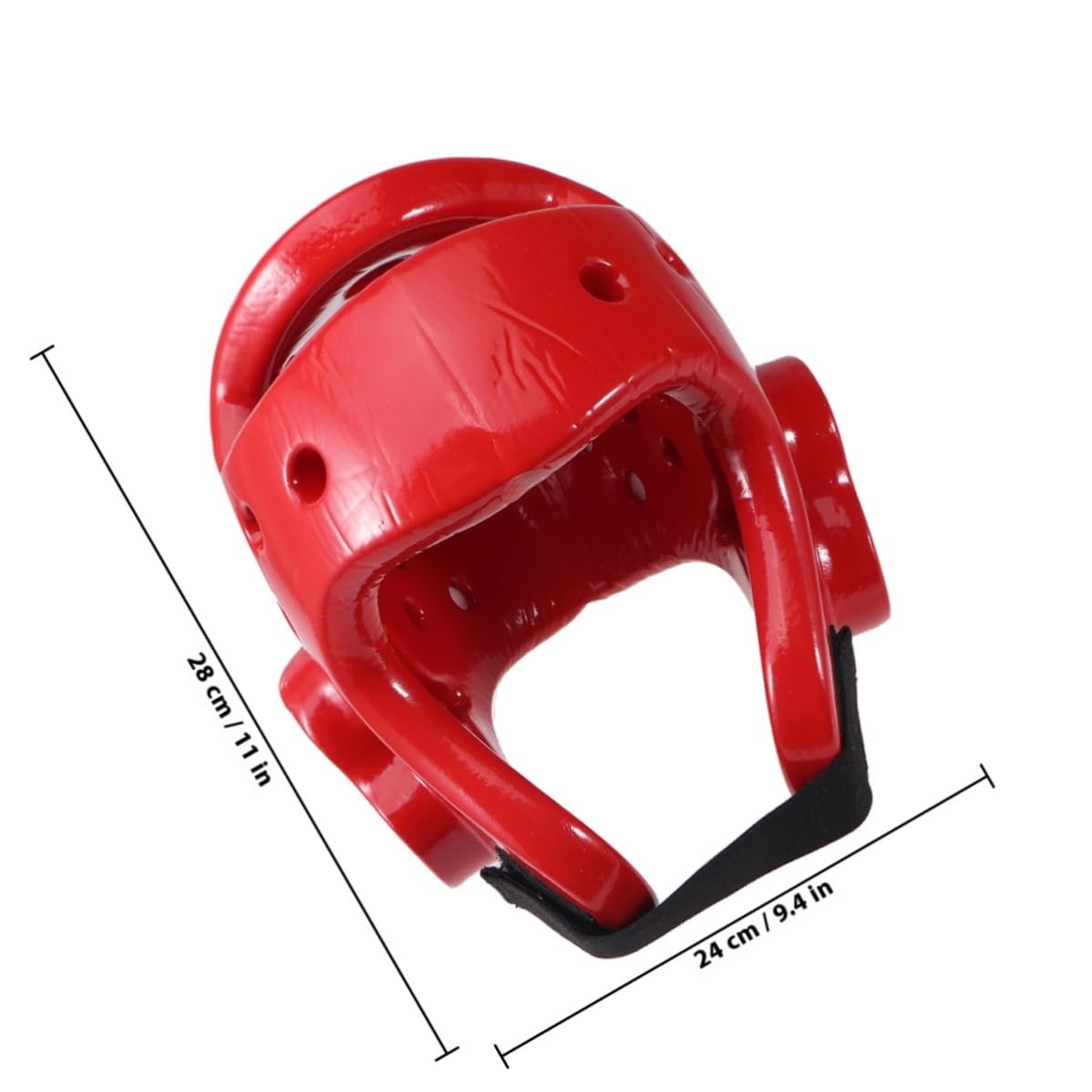 Casco de Entrenamiento para Niños de Eva Liviano y Cómodo Diseño Abierto y Ventilación para Taekwondo y Kickboxing Talla L