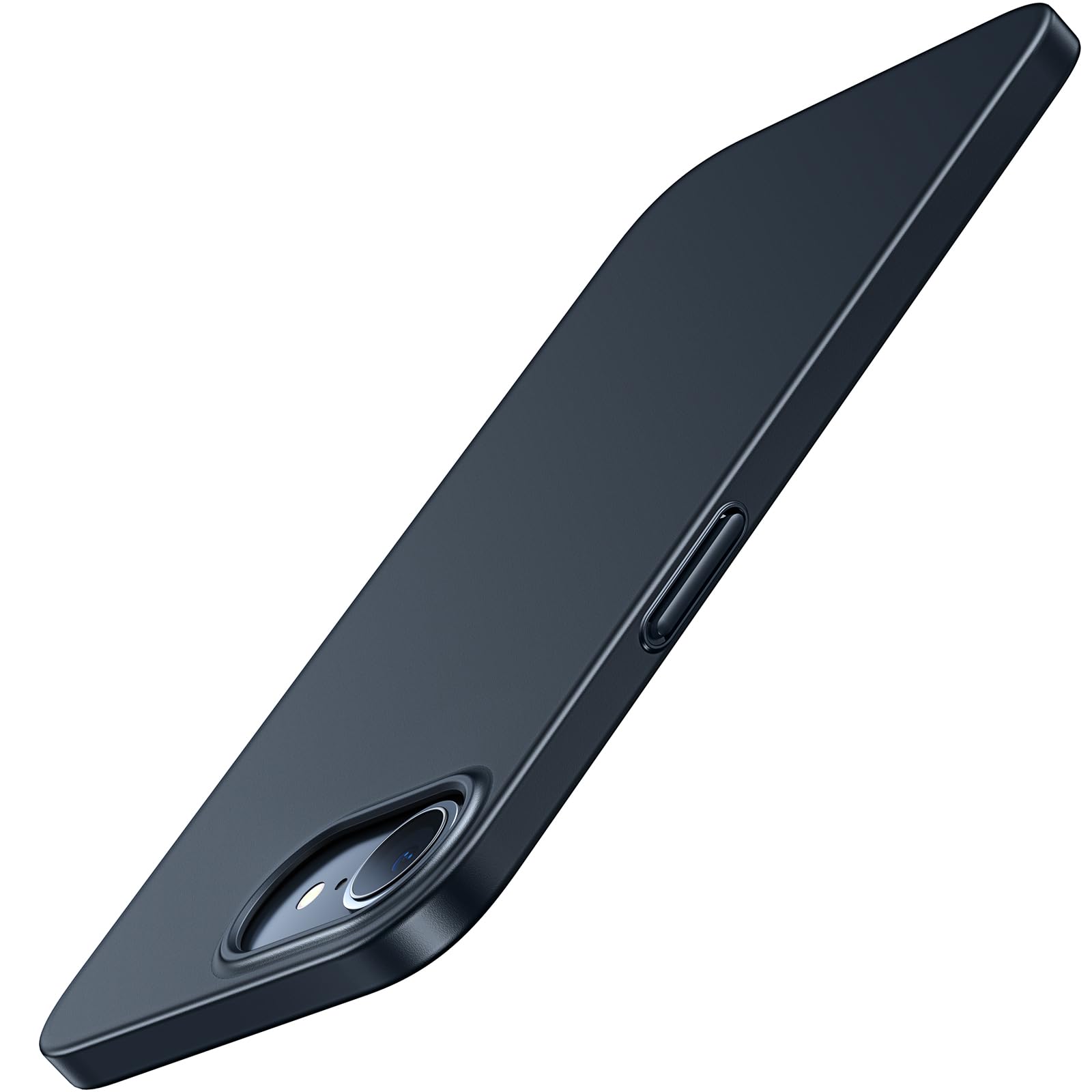TORRAS iPhone 17e 用 ケース 【超薄型・極軽量】 薄型 シンプル マット質感 さらさら 手触り 日本製PC 指紋防止 擦り傷防止 耐衝撃カバー 6.1インチ 「OriginFit 」ブラック iPhone 17e 16e 両対応 ケース