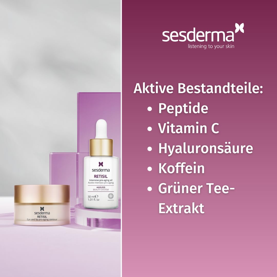 Sesderma Retisil Eye & Lip Pro-Aging Contour 30ml - Gezielte Anti-Aging Behandlung