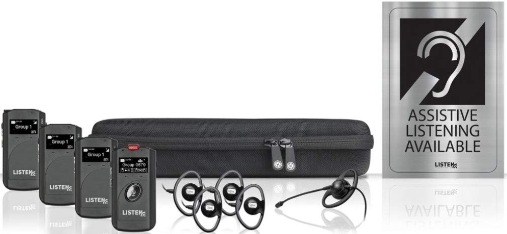 Amazon.com: Listen Technologies LKS-8 ListenTALK Portable ADA Kit