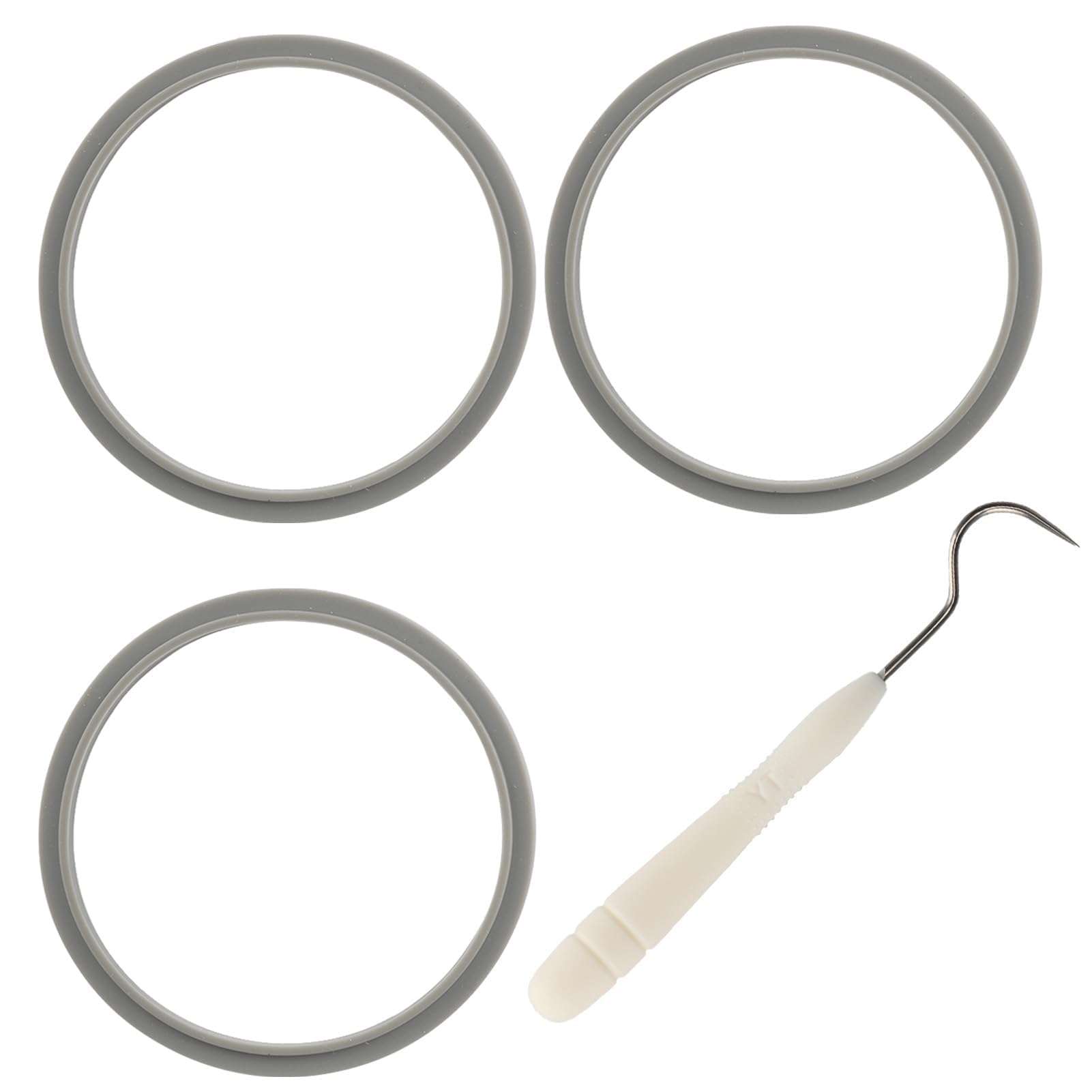 3Pcs Blender Gasket with Lip Replacement Seal Ring for Nutribullet 600/900w